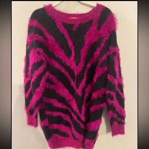 Shaggy Sweater Dress
